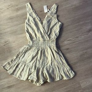 American Eagle Outfitters Navy Jumpsuit with Relaxed Fit